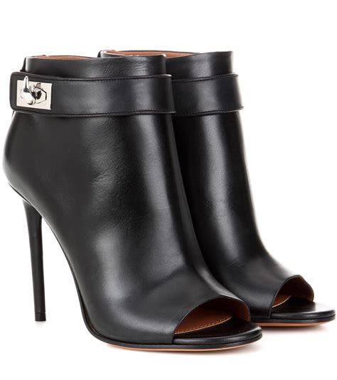 givenchy open toe ankle boots